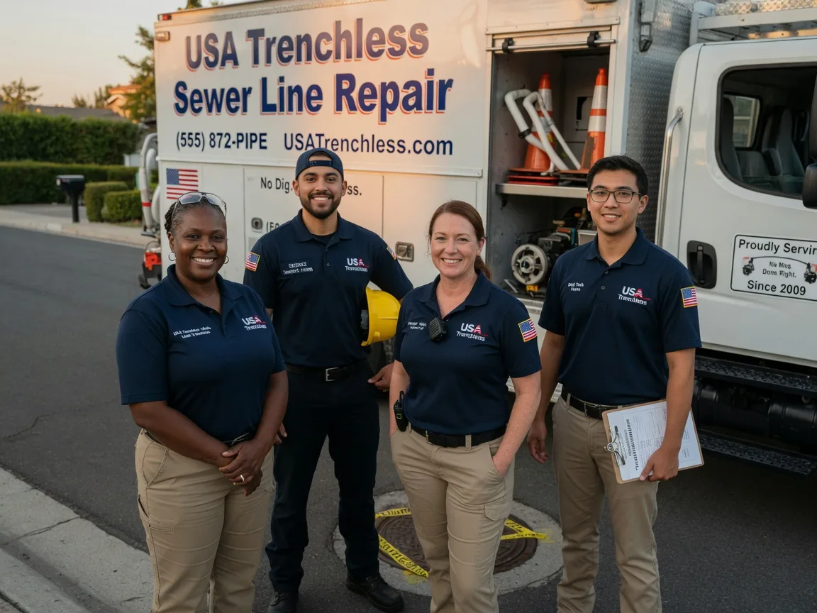 Sewer Line Repair company in Mount Hope, AL